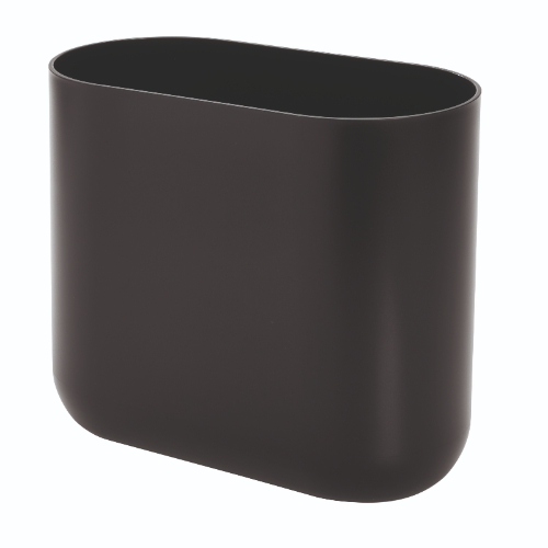 Afvalbak Slim Waste, Mat Zwart - iDesign | Cade