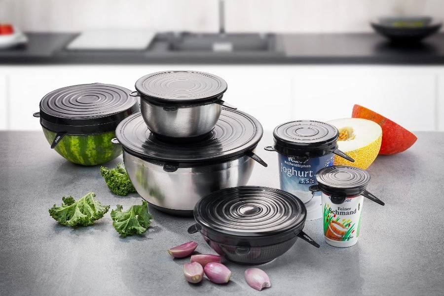 Siliconen Deksels FLEXIFRESH, Set van 6 - Gefu