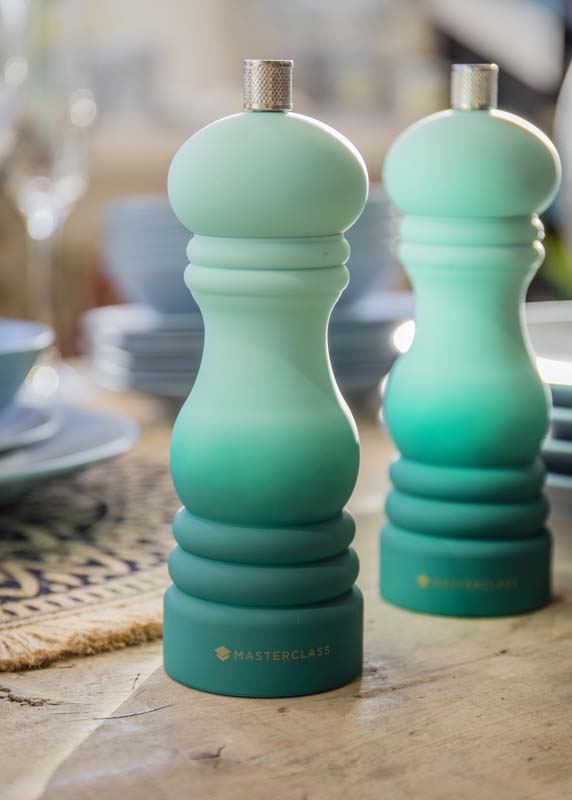 Peper- en of Zoutmolen - Ombre Groen - Keramisch Maalwerk - Capstan - MasterClass