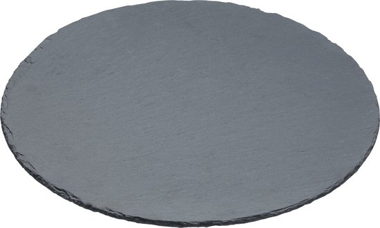 Draaiplateau, Lazy Susan, 35 cm, Leisteen, Zwart - Artesà