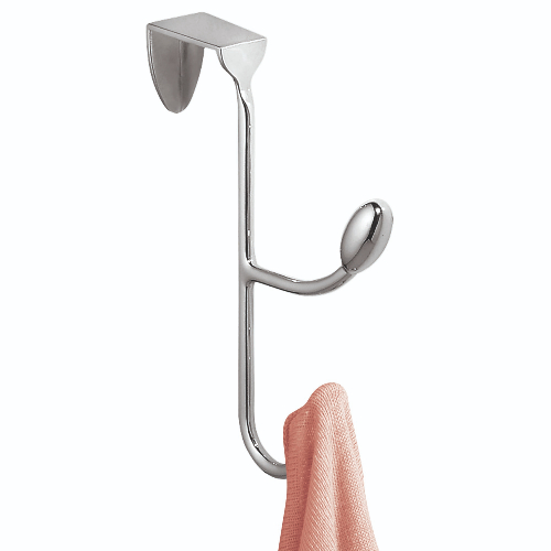 Dubbele Deurhaak, RVS, Zilver - iDesign | Orbinni