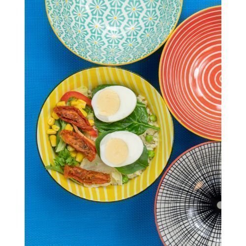 Kom, Set van 4 Stuks, 15.5 x 7.5 cm, Monochroom - KitchenCraft