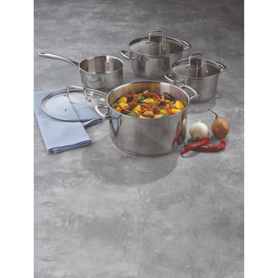 Kookpannenset RVS, 4-delig - Kela | Flavoria