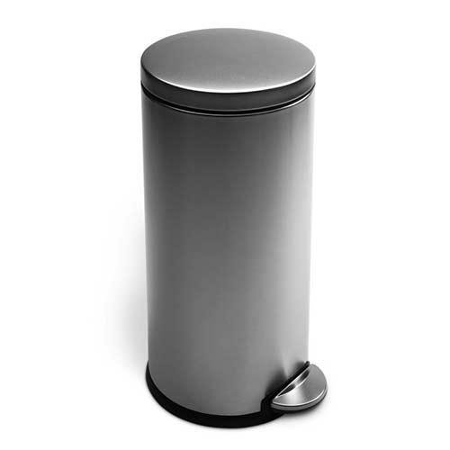 Afvalemmer Round Step, 30 liter - Simplehuman