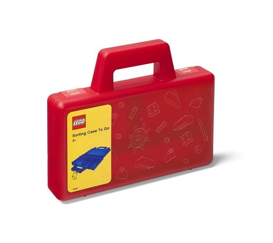 Sorteerkoffer To Go, Rood - LEGO