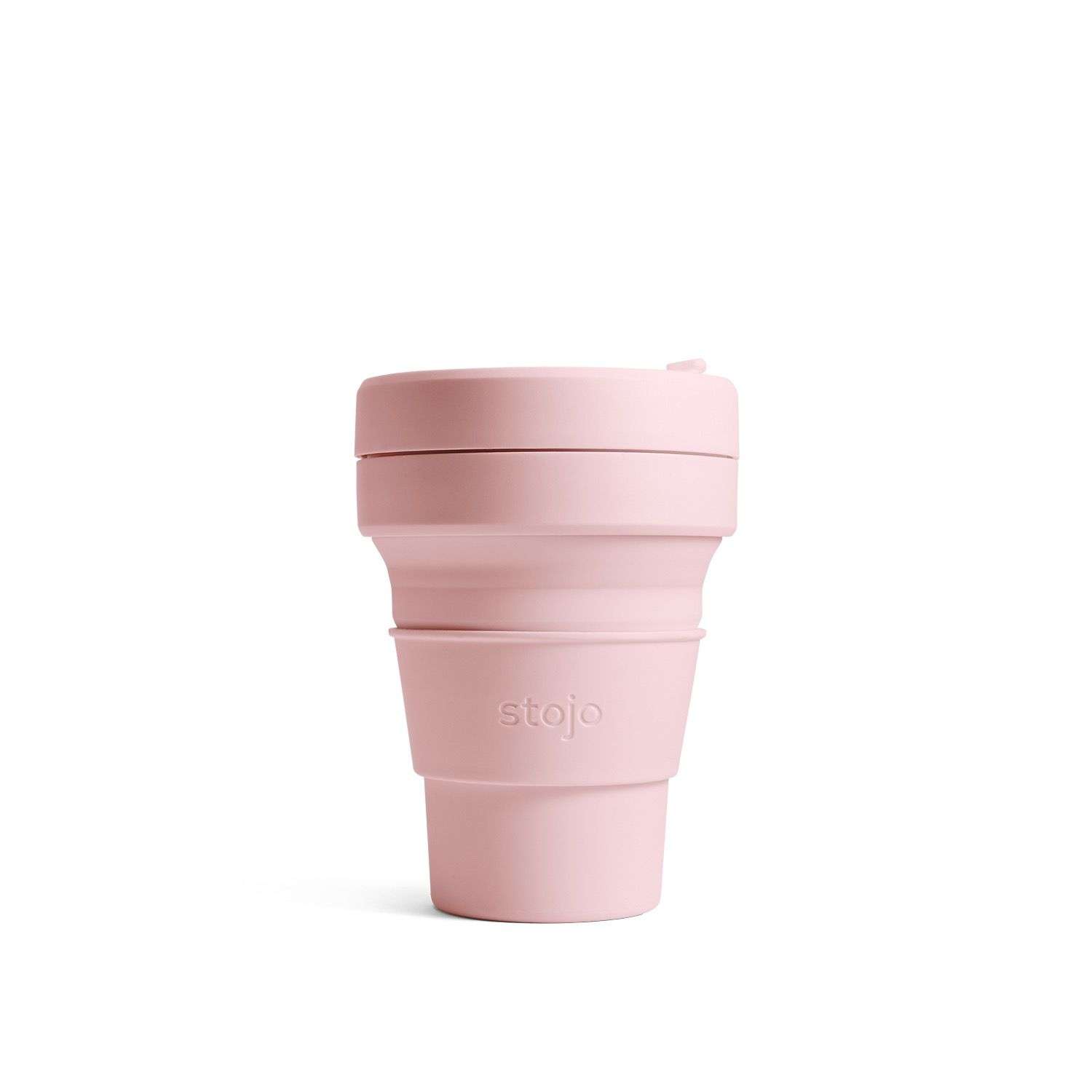 Pocket Cup, Carnation - 355 ml - Drinkbeker - Koffiebeker - Roze - Opvouwbaar | Stojo
