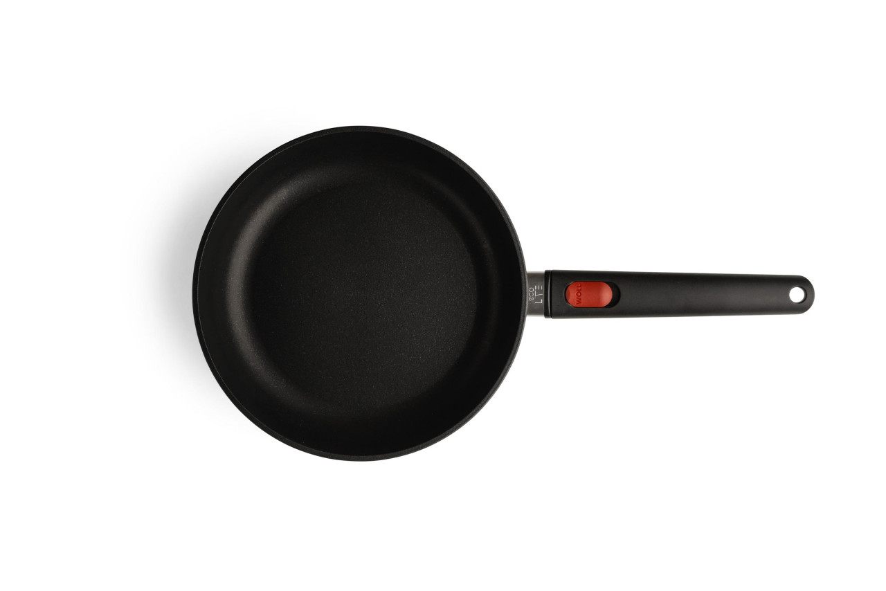 Hapjespan, ø 24 cm, 2.4 L, Gerecycled Aluminium, QXR Non Stick, Inductie - Woll | EcoLite QXR