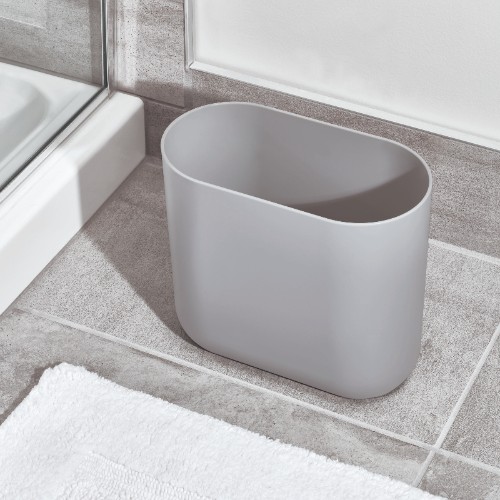Afvalbak Slim Waste, Mat Grijs - iDesign | Cade