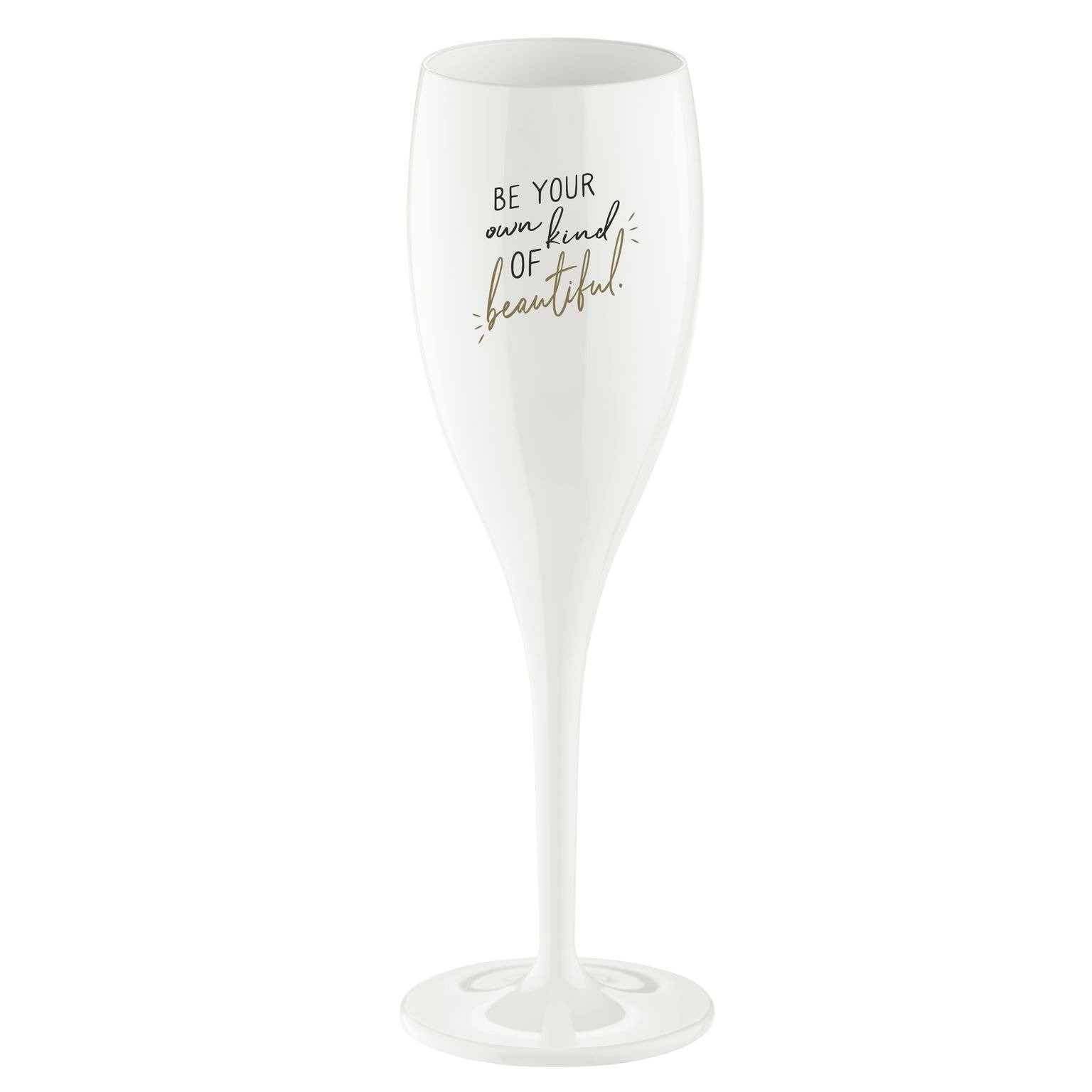 Champagneglas 'Be Your Own Kind of Beautiful' - Koziol | Cheers No. 1