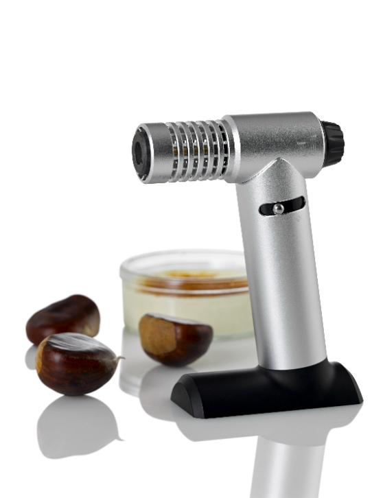 Crème Brûlée Brander, Zilver - AdHoc