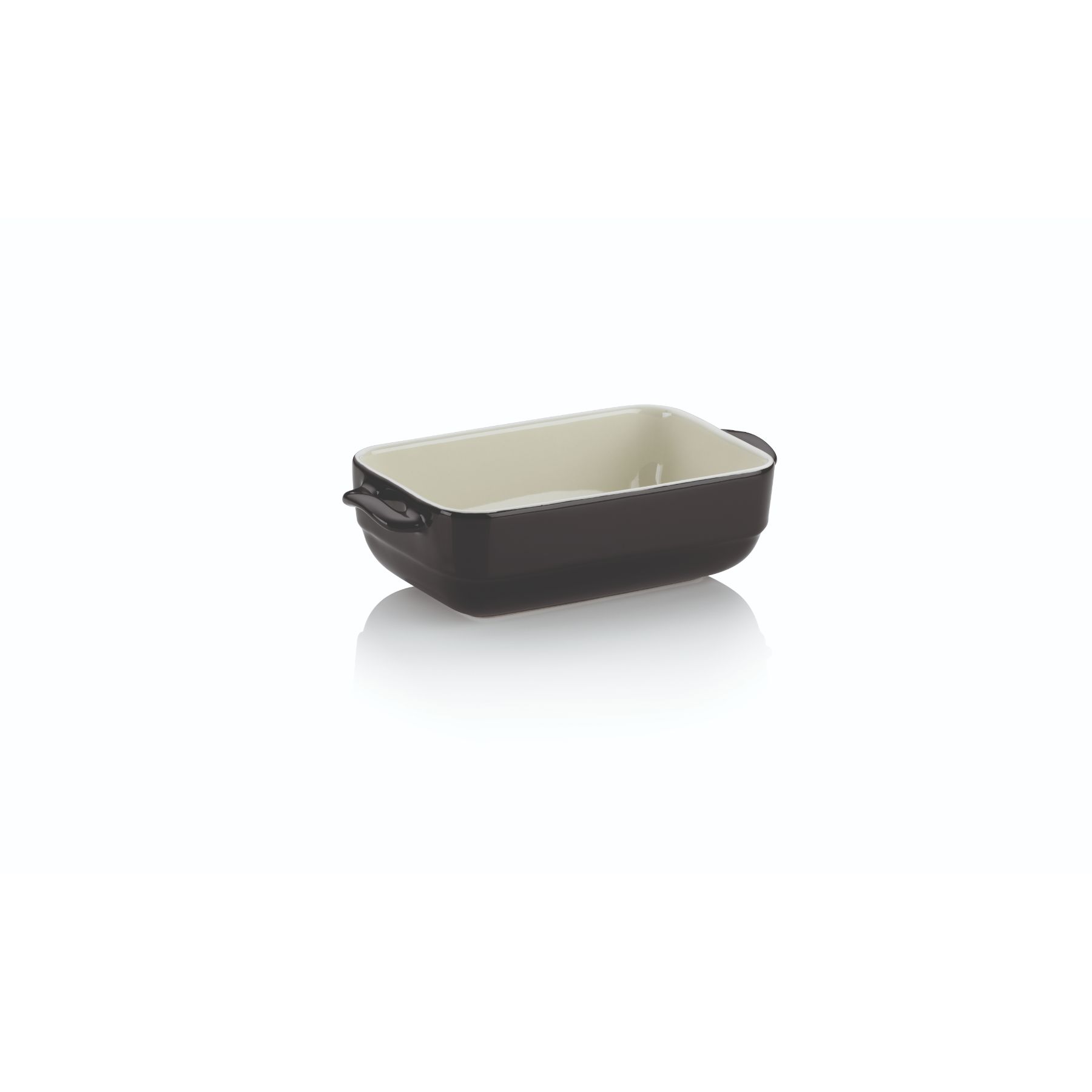Ovenschaal Keramiek Zwart, 22.5 cm x 12.5 cm - Kela | Malin