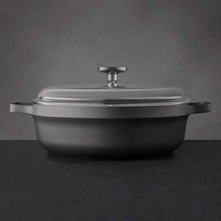 Braadpan 28 cm Aluminium - Zwart - BergHOFF | Gem