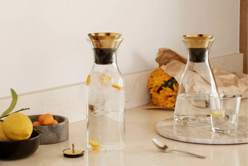 Koelkast Karaf, 1 L, Messing Deksel - Eva Solo | Fridge