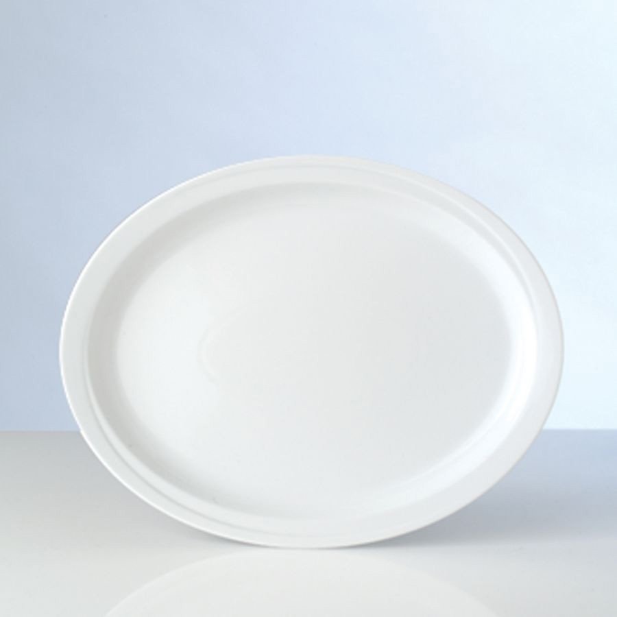 Ovaal bord, Wit - Porselein - BergHOFF|Hotel Line