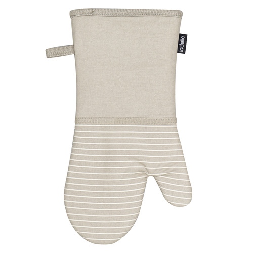 Ovenwant, Katoen, Polyester, Siliconen, Grijs, 18 x 36 cm - Ladelle | Lennox