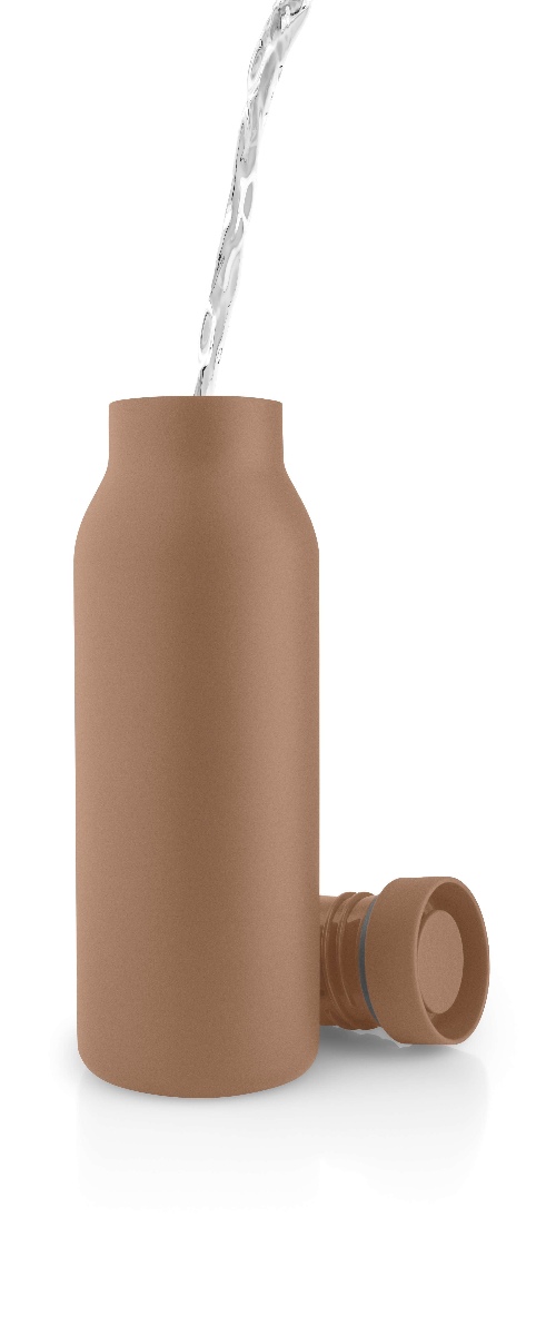 Thermosfles 0.5 L, RVS, Kunststof, Mocca, Bruin - Eva Solo | Urban