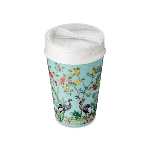 Dubbelwandige Koffiebeker met Deksel, 0.4 L, Organic, Beauty - Koziol | Iso To Go