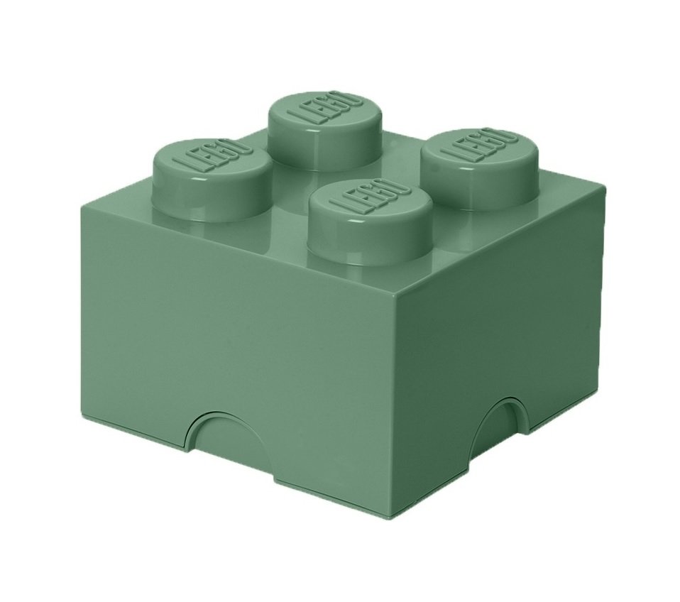 Opbergbox Brick 4, Zandgroen - LEGO
