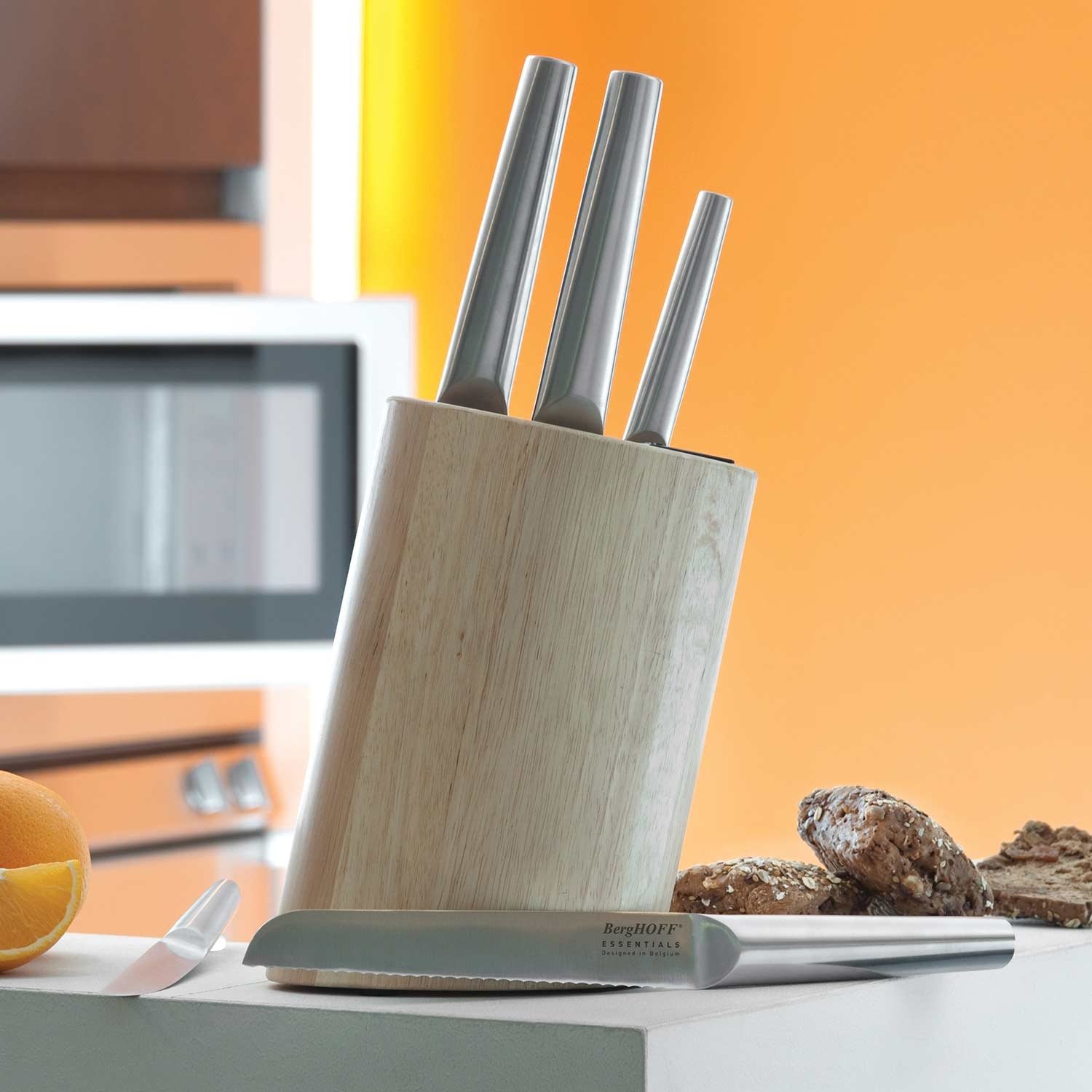 Messenblok 6-delig - Hout - BergHOFF | Essentials