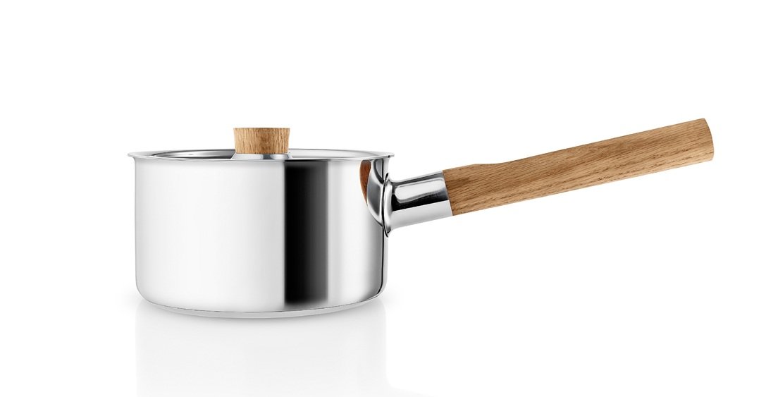 Nordic Kitchen Steelpan - Ø 16 cm - 1.5 liter - Bruin - Eva Solo