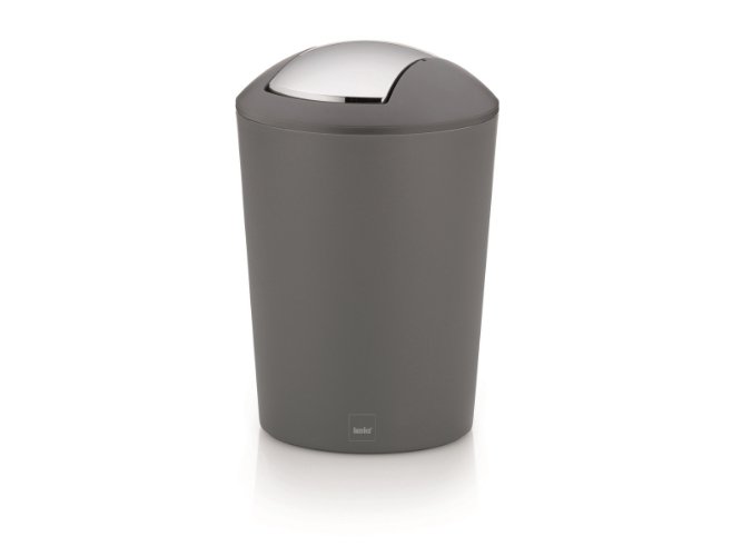 Marta Afvalemmer Swing - 5 liter - Grijs - Kela