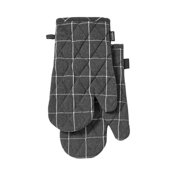 Ovenwant, Set van 2, Donkergrijs – Ladelle | Eco Check