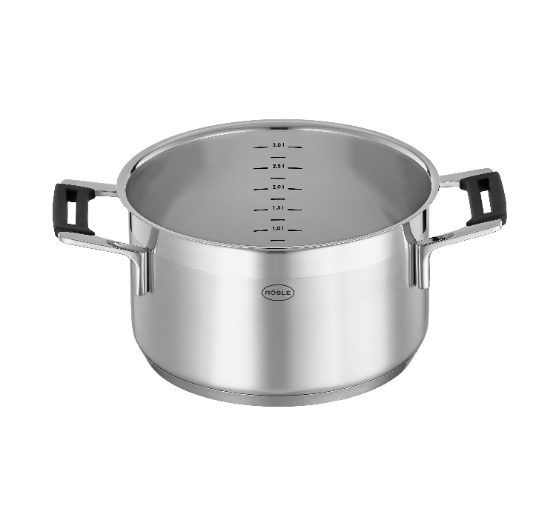 Kookpan, Laag, Ø 24 cm, 5.8 L - Rösle | Silence Pro