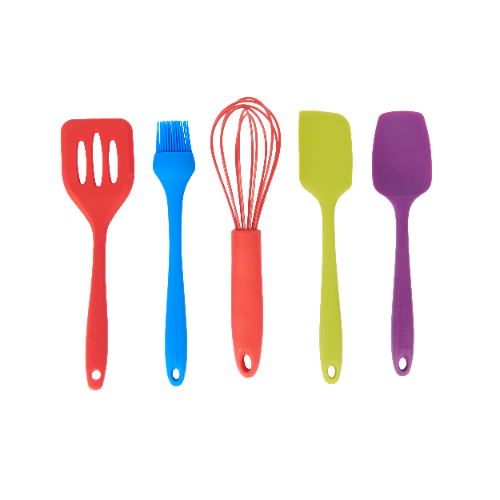 Keukengerei Set, Siliconen, 3 Delig - ColourWorks | Brights