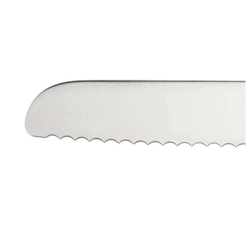 Broodmes 20cm , Afgeronde punt - Tipless - RVS Lemmet - Bread Knife - MasterClass | Tipless