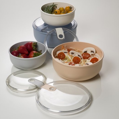 Lunchbox, Rond, Roze, 1.8 L - Omada | Pull Box