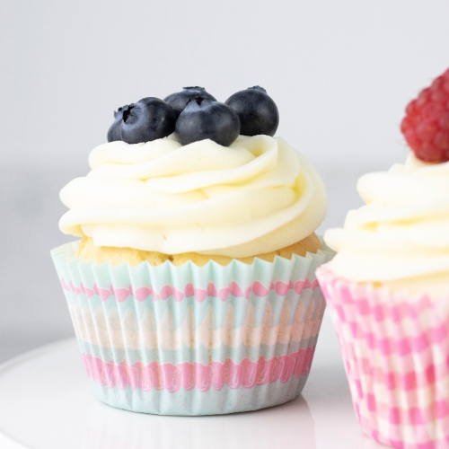 Cupcake vormpjes, 32 Stuks, Roze - Tala