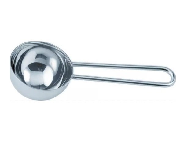 Koffiemaatlepel - RVS, 10 cm - Weis