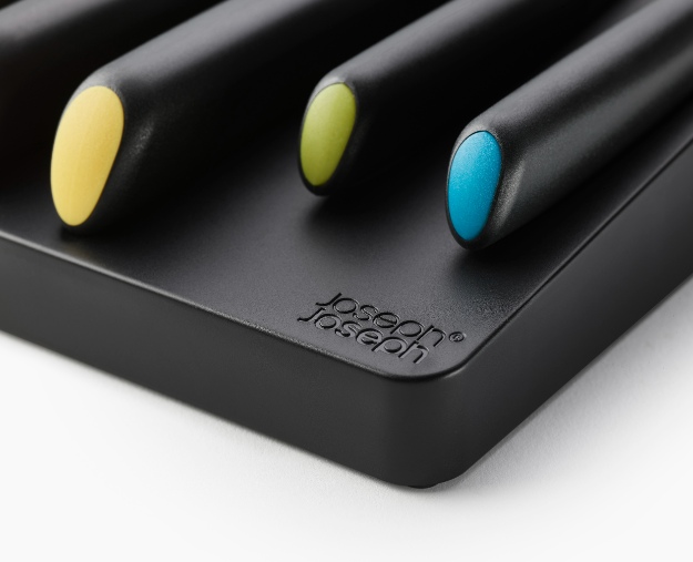 Store Messenset in Houder, Set van 5 Stuks, Japans RVS - Joseph Joseph | Elevate