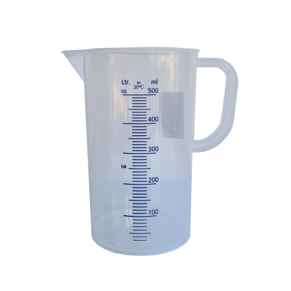 Kunststof maatbeker - 0.5 liter - Habitas