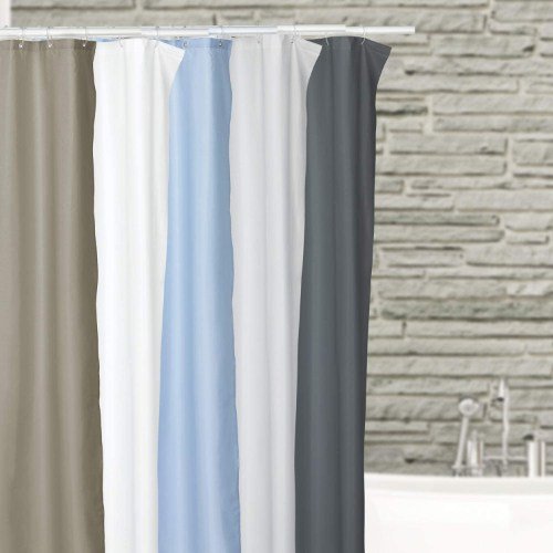 Largo Douchegordijn - Kort - Donker Grijs - Kela