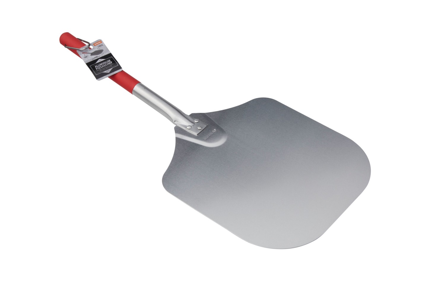 Pizzaschep, Aluminium, Rood - Cookai