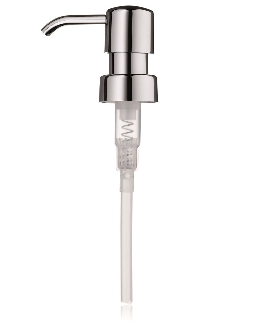 Tara Zeepdispenser Pomp - Zilver - Kela