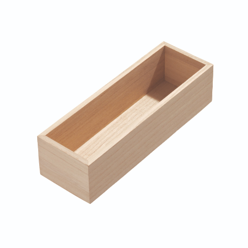 Lade Organizer, 25.4 x 8.4 x 6.3 cm, Paulownia Hout - iDesign | Eco Wood