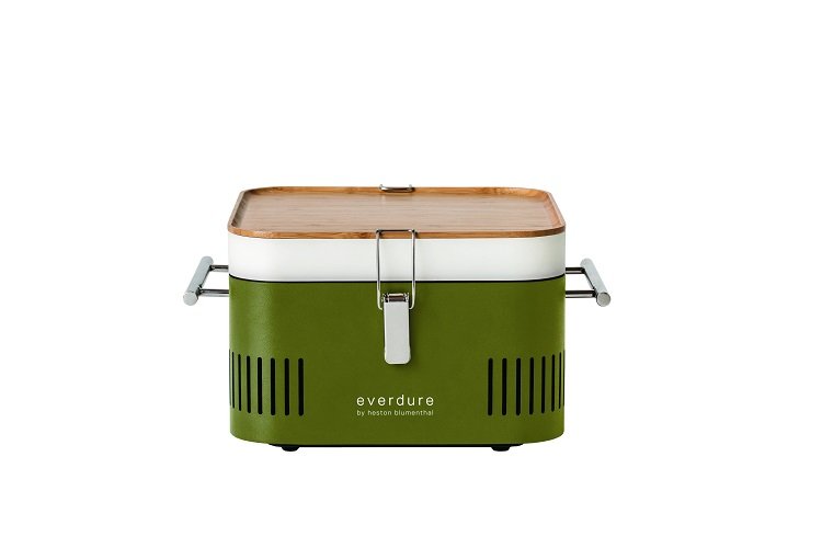 Houtskoolbarbecue Cube - Khaki - Everdure