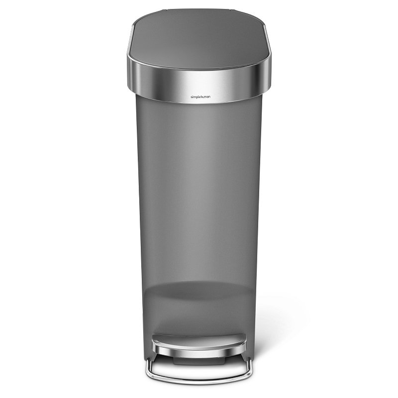 Afvalemmer Slim - 40 liter - Grijs - Simplehuman