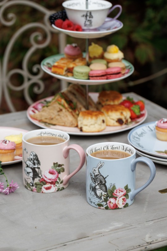 Mikasa x V&A Alice in Wonderland Fine China 380ml Mug Gift Set