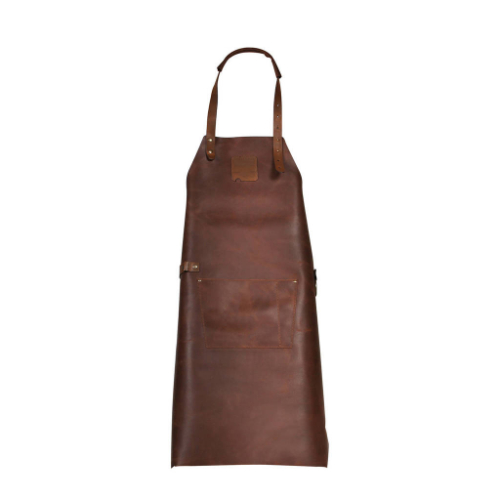 Mr. Smith Keukenschort Bruin Pocket