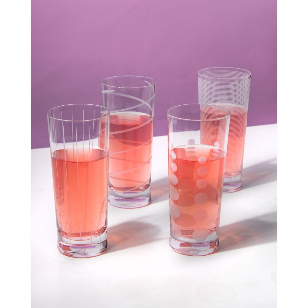 Set van 4 Longdrink Glazen, 0.55 L - Mikasa | Cheers