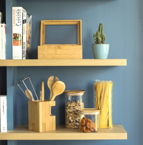 Voorraadpot met Deksel, Lang, 0.8 L - Pebbly