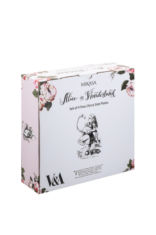 Mikasa x V&A Alice in Wonderland Fine China 21cm Side plates