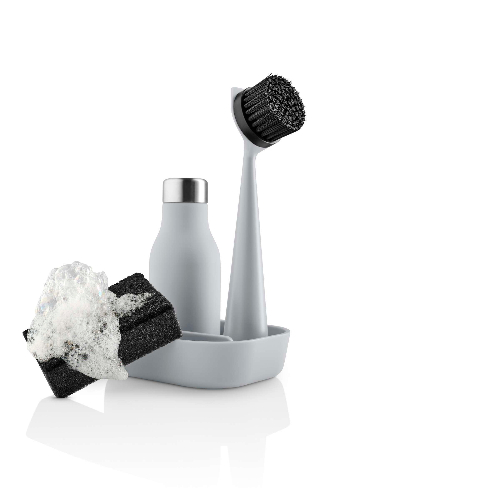 Afwasset 4-Delig, Grijs, Kunststof, Siliconen, RVS - Eva Solo