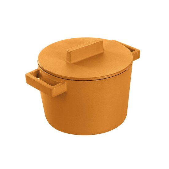 Braadpan Geel 16 cm incl deksel - Sambonet