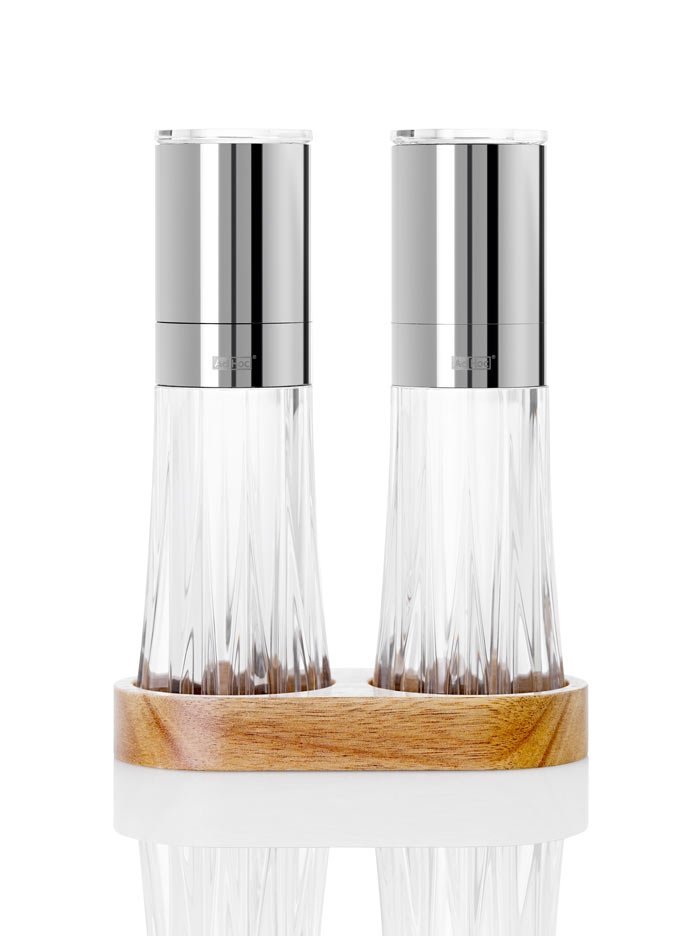 Menage Crystal Peper- en Zoutmolen