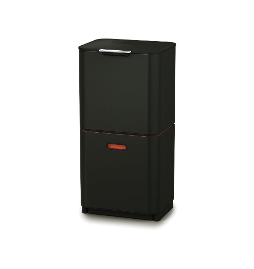 Intelligent Waste Afvalemmer Totem Max 60 liter - Zwart - Joseph Joseph