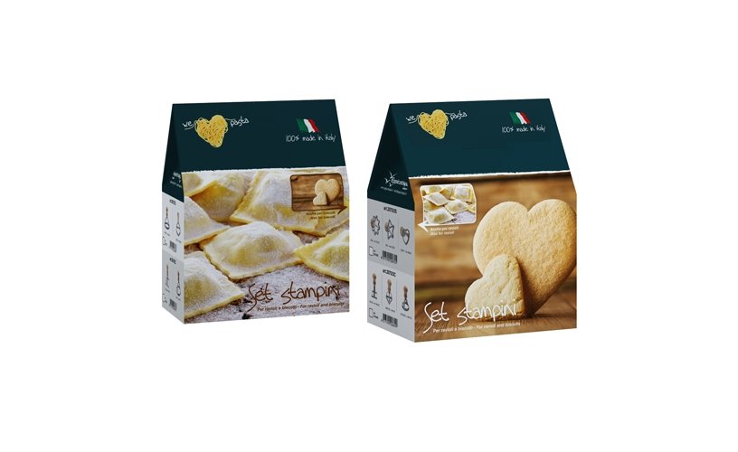 Ravioli Uitstekerset 2-delig, Vierkant / Rond - Eppicotispai